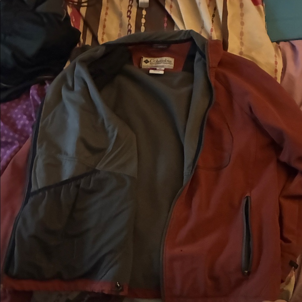 Columbia Men's Deep Red Performance Jacket